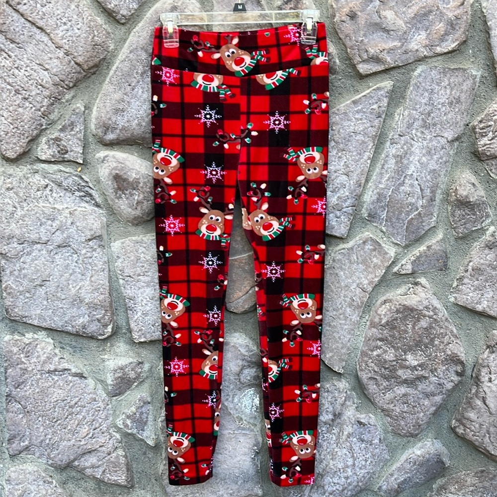 No Boundaries Christmas Leggings Size M